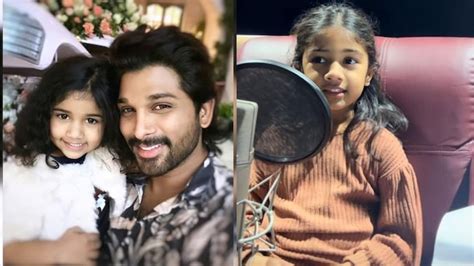 allu arha in shaakuntalam movie|Allu Arjun is all heart for daughter Arha as she starts dubbing for ...